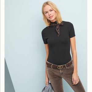 Frye Phoebe Mock-Neck Bodysuit